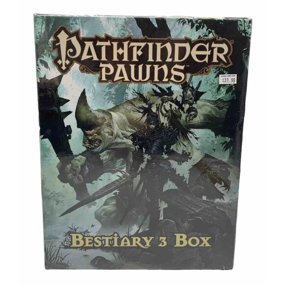 Bestiary 3 Box - Pathfinder Pawns by Paizo Publishing Staff New D&D Fantasy - Picture 2 of 3